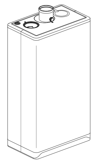 Intergas Xtreme 24 CW3 tekening | CVketel.nl
